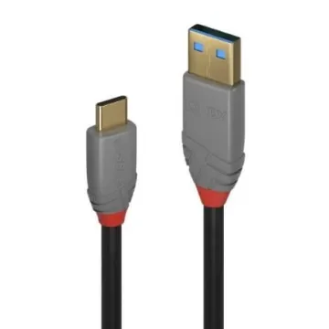 Lindy Electronics USB 3.2, Male USB C to Male USB A, 1m - 36911 product image