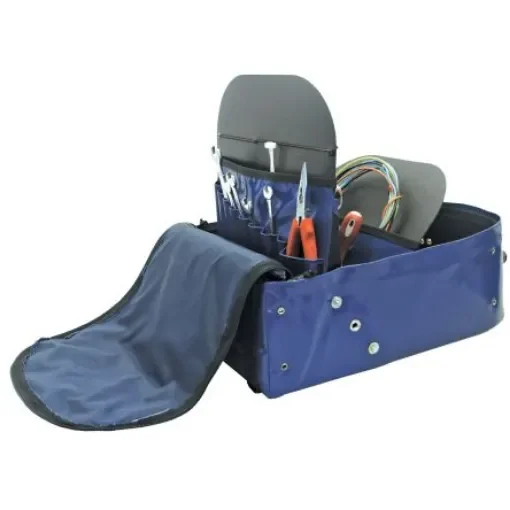 Outils Oceans Polyester, Polyethylene, Polypropylene Tool Bag with Shoulder Strap 320mm x 160mm x 450mm - SD324516.1C product image