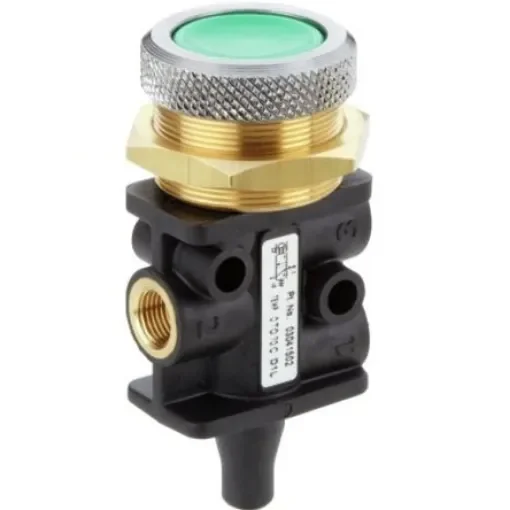 Norgren Button 3/2 Mechanical Valve 304 Series, G 1/8, 1/8, III B - 03041502 product image
