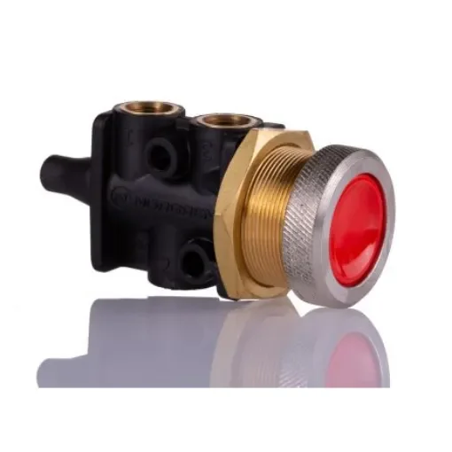 Norgren Button 3/2 Mechanical Valve 304 Series, G 1/8, 1/8, III B - 03041602 product image