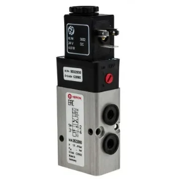 Norgren Pneumatic Solenoid Valve - Solenoid/Spring G 1/8 26220 Series 24V dc - 2622000305202400 product image
