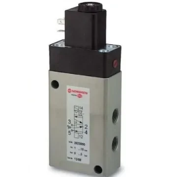 Norgren 5/2 Pneumatic Solenoid Valve - Solenoid/Spring G 1/4 26230 Series 24V dc - 2623000303002400 product image