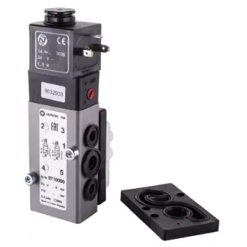 Norgren NC Spool Valve - Solenoid/Spring G 1/4, G 1/8 97100 Series - 9710000303602400 product image