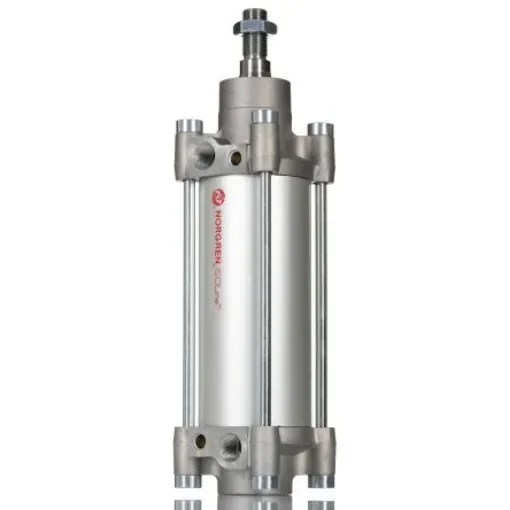Norgren Double Acting Cylinder - 802063, 63mm Bore, 100mm Stroke, RA Series, Double Acting - RA/802063/M/100 product image