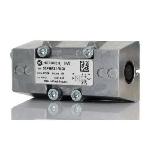 Norgren 5/2 Pneumatic Solenoid Valve - Pilot/Spring ISO Star Series - SXP9573-170-00 product image