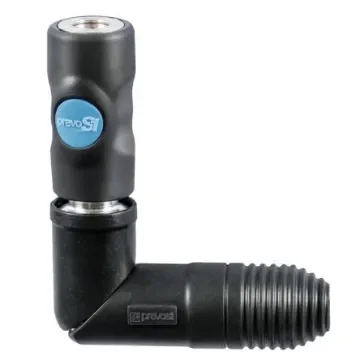 PREVOST Composite Body Female Safety Swivel Quick Connect Coupling, G 3/8 Female Threaded - ISI 061102SW product image