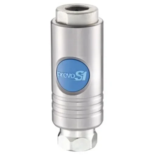 PREVOST Stainless Steel Female Safety Quick Connect Coupling, G 3/8 Female Threaded - ISI 111102 product image
