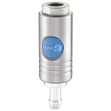 PREVOST Stainless Steel Safety Quick Connect Coupling, 19mm Hose Barb - ISI 111819 product image