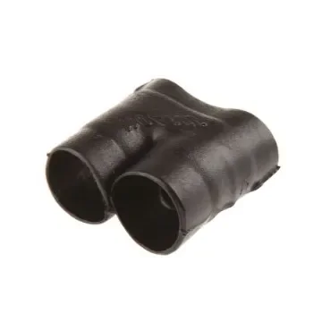TE Connectivity T Joint Black, Fluid Resistant Elastomer, 6.6mm - 301A011-25-0 product image