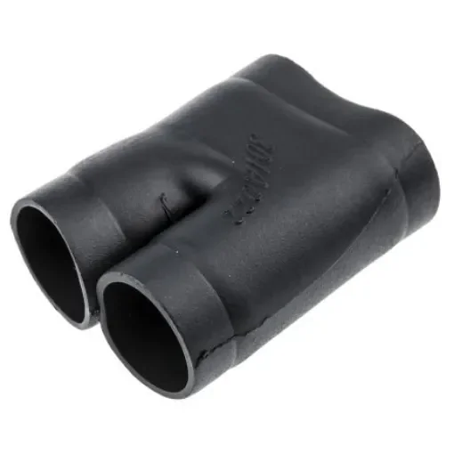 TE Connectivity T Joint Black, Fluid Resistant Elastomer, 13.2mm - 301A022-25-0 product image