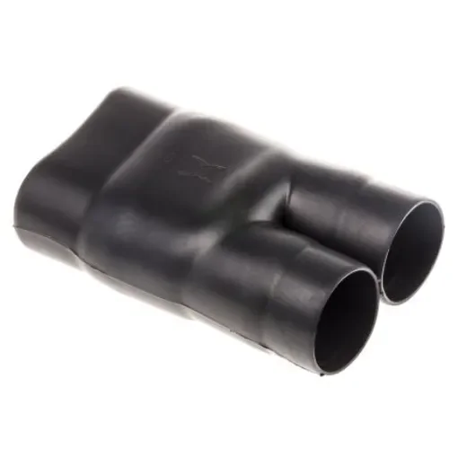 TE Connectivity Y Joint Black, Fluid Resistant Elastomer, 38.6mm - 382A034-25-0 product image