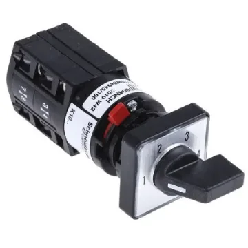 Schneider Electric, SP 4 Position 60° Multi Step Cam Switch, 10A, Handle Actuator - K10D004NCH product image