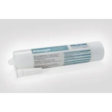 HellermannTyton 435-00838 PRESSGEL-SI-CL Transparent Silicone Silicone Sealant 310 ml product image