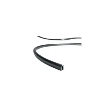 HellermannTyton PVC Trunking Corner Cover, 6.4 x 7.1mm, RA1BK - 800-00001 EdgeGuard RA1BK product image