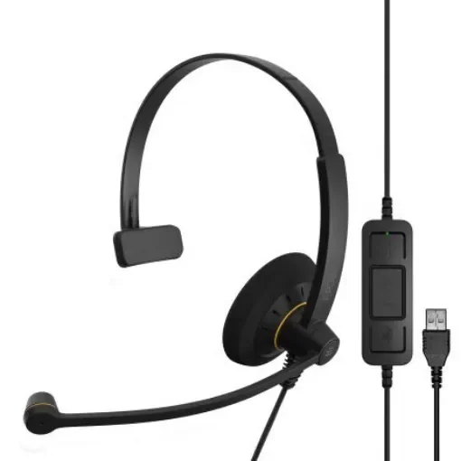 EPOS IMPACT SC 30 USB ML Black Wired USB On Ear Headset - 1000550 product image