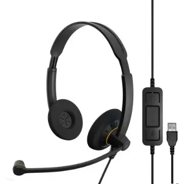 EPOS IMPACT SC 60 USB ML Black Wired USB On Ear Headset - 1000551 product image