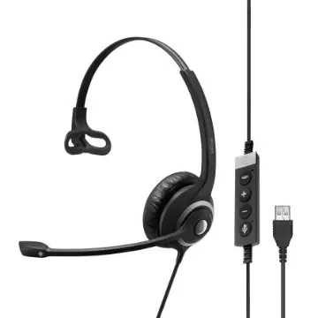 EPOS IMPACT SC 230 USB MS II Black Wired USB On Ear Headset - 1000578 product image
