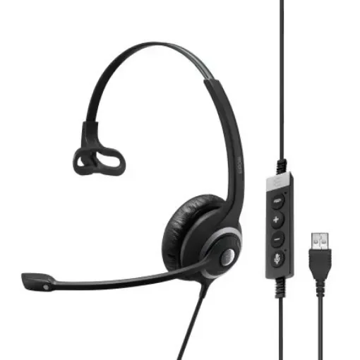 EPOS IMPACT SC 230 USB MS II Black Wired USB On Ear Headset - 1000578 product image