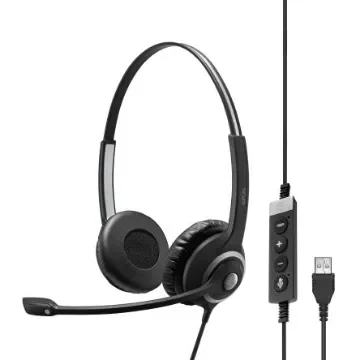 EPOS IMPACT SC 260 USB MS II Black Wired USB On Ear Headset - 1000579 product image