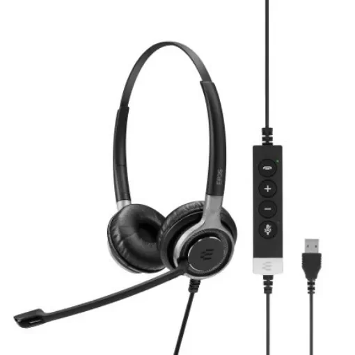 EPOS IMPACT SC 630 Black Wired On Ear Headset - 1000554 product image