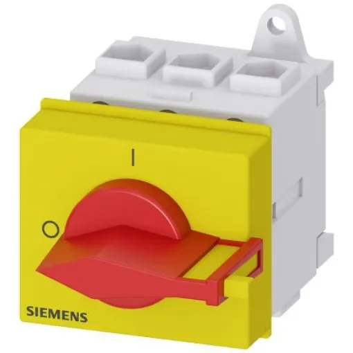 Siemens 3 Pole DIN Rail Isolator Switch - 32A Maximum Current - 3LD2230-0TK13 product image