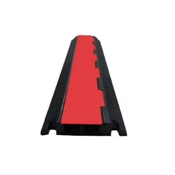 RS PRO 1m Black, Red Cable Cover in Rubber - 2184305 product image