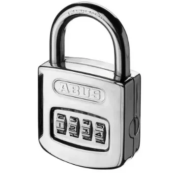 ABUS Key Weatherproof Steel Padlock, 8mm Shackle, 51mm Body - 160/50 B/DFNLI product image