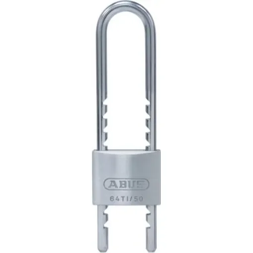 ABUS Key Weatherproof Titanium Padlock, 8mm Shackle, 50mm Body - 64TI/50HB60-150 B/DFNLI product image