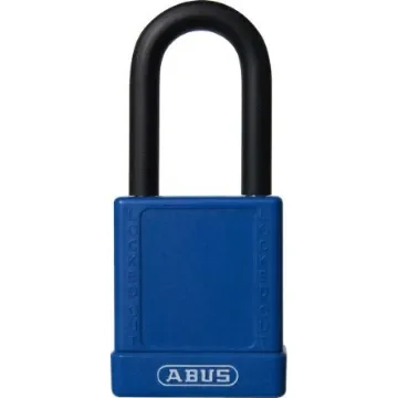 ABUS Key Weatherproof Aluminium Padlock, 7mm Shackle, 40mm Body - 74/40HB38 Bleu product image