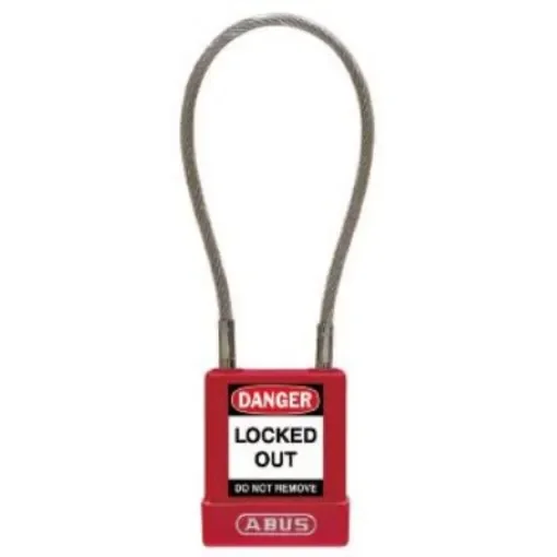 ABUS Key Weatherproof Aluminium Padlock, Keyed Alike, 7mm Shackle, 40mm Body - 76/40CAB40 Rouge product image