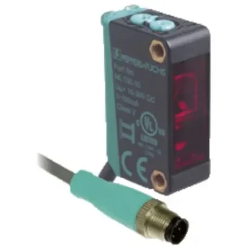 Pepperl + Fuchs Retroreflective Photoelectric Sensor, Block Sensor, 5 m Detection Range - ML100-55/103/115b product image