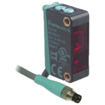 Pepperl + Fuchs Background Suppression Photoelectric Sensor, Block Sensor, 350 mm Detection Range - ML100-8-H-350-RT/103/115a product image