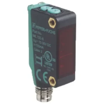 Pepperl + Fuchs Background Suppression Photoelectric Sensor, Block Sensor, 350 mm Detection Range - ML100-8-H-350-RT/98/103 product image