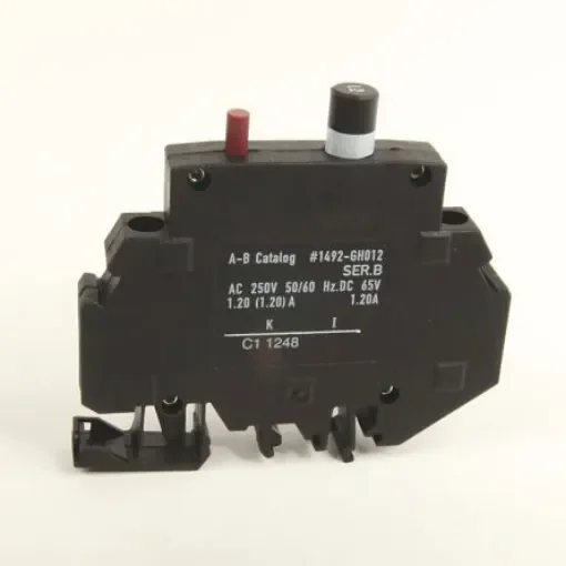 Allen Bradley 1492-GH Supplementary Protectors Thermal Circuit Breaker - 1492-GH  Single Pole 250V ac Voltage Rating, - 1492-GH015 product image
