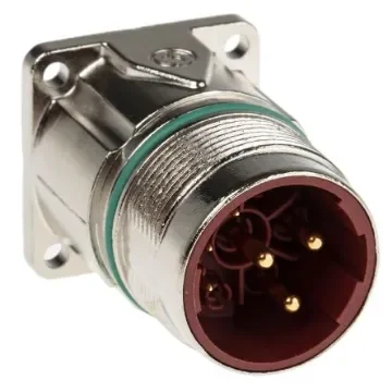 Lapp Circular Connector, 8 Contacts, Panel Mount, Plug, Male, IP68, POWER LS 1 Series - 76004000 product image