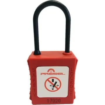 Catu Padlock Nylon Safety Padlock, 4mm Shackle - PP-4-38-R-Z product image