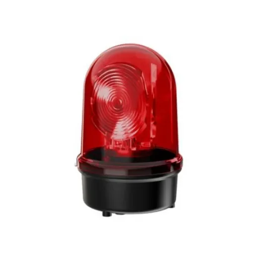 Werma 884 Series Red Rotating Beacon, 115-230 V, Base Mount, LED Bulb, IP65 - 884.130.60 product image