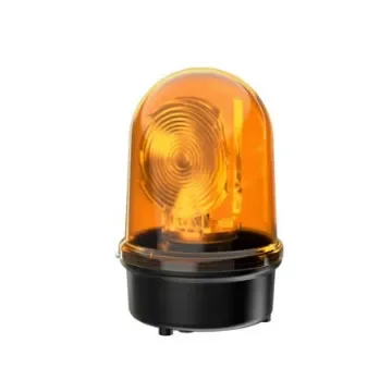 Werma Yellow Rotating Beacon, 24 V, Base Mount, LED Bulb, IP65 - 884.330.75 product image