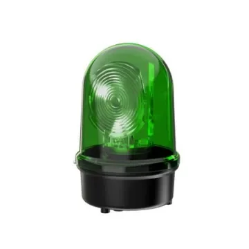 Werma Green Rotating Beacon, 24 V, Base Mount, LED Bulb - 884.230.75 product image