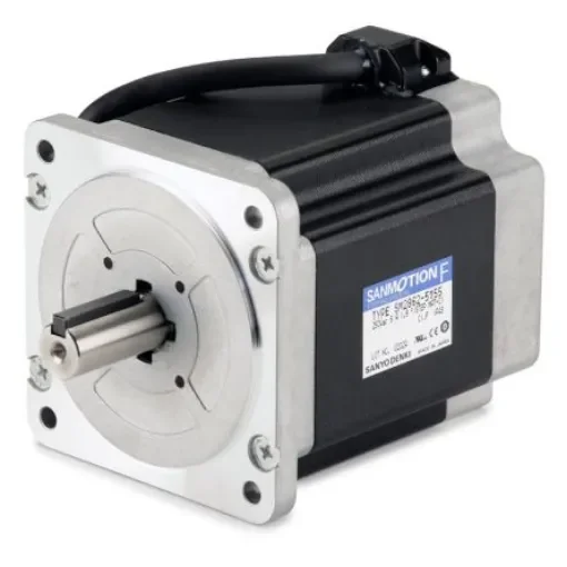 Sanyo Denki SM2862 Series Hybrid, Single Shaft Stepper Motor, 6.4Nm Torque, 100 V, 1.8°, 14mm Shaft - SM2862-5155 product image