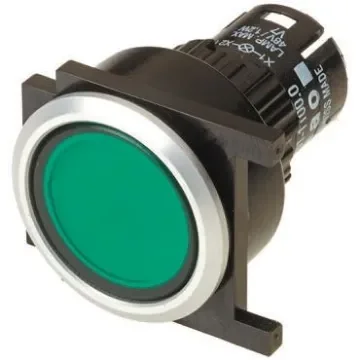 EAO Green Momentary Push Button Head, IP65 - 61-1100.0, 61-9642.5 ,61-9933.0 product image