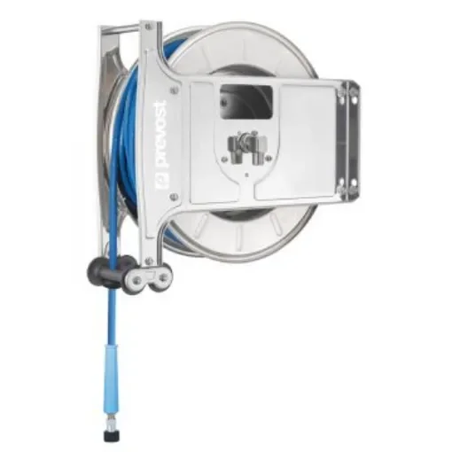 PREVOST 3/8 in G 8x15mm Hose Reel 400 bar 20m Length, Wall Mounting - DGO 0820HPI product image