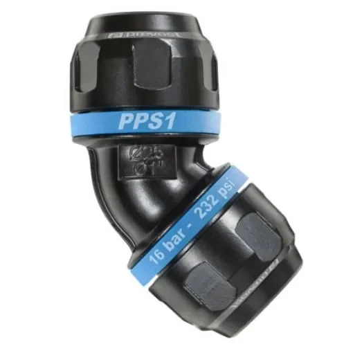 PREVOST 16bar Aluminium Elbow Connector, 40mm outside diameter - PPS1 4C40 product image