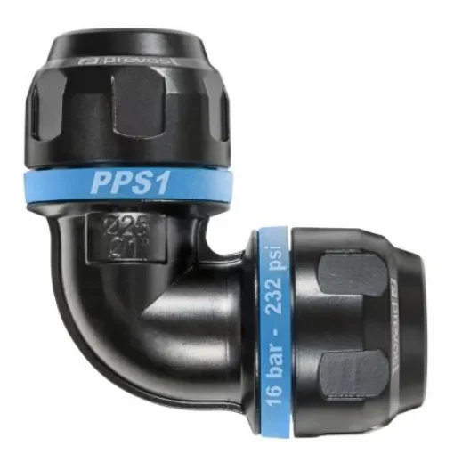 PREVOST 16bar Aluminium Elbow Connector, 40mm outside diameter - PPS1 9C40 product image