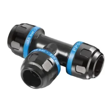 PREVOST 16bar Aluminium Equal Tee, 40mm outside diameter - PPS1 TE40 product image