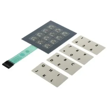 APEM IP65 12 Key Keypad - CCM12TR product image