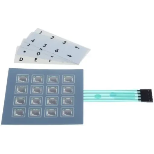 APEM IP65 16 Key Keypad - CCM16TR product image