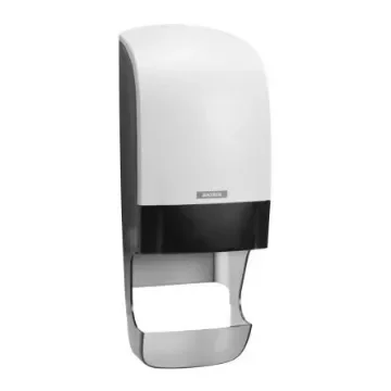Metsa White Plastic Toilet Roll Dispenser - 90144 product image