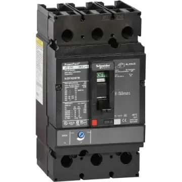 Schneider Electric, PowerPact MCCB 3P 200A, Breaking Capacity 100 kA, Fixed Mount - NJJF36200TW product image
