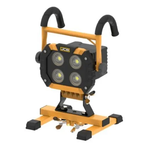 JCB Rechargeable LED Work Light, 4000 lumens, 100-240 V, IP65 - JCB-FL40S-22.2V product image
